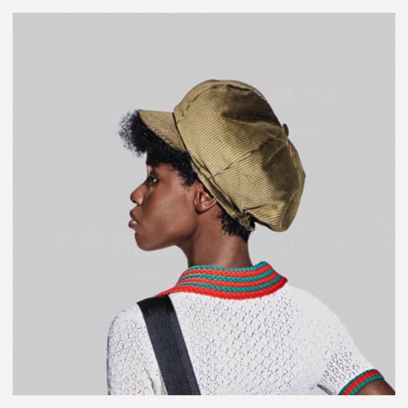 Khaki Rasta Cordmütze - Spezial Dreadlocks & Afro von ArlekinCreation