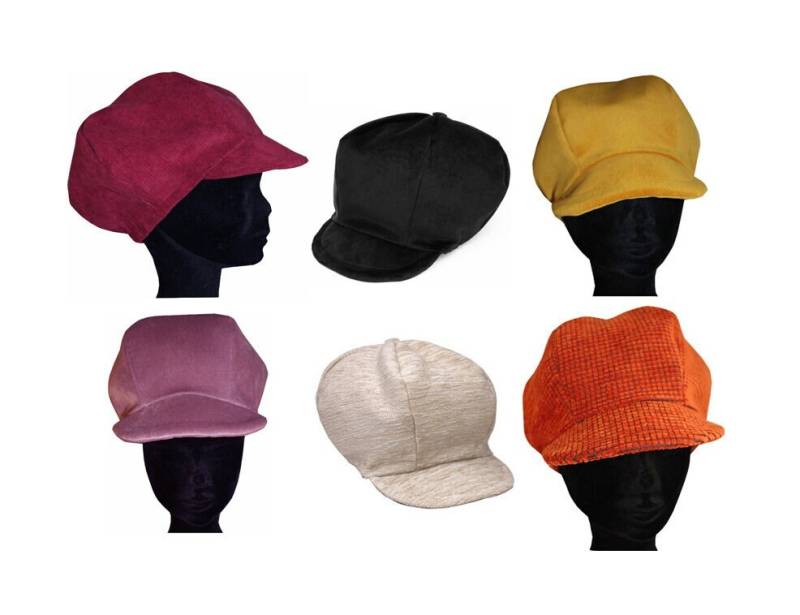 Kinder-Gavroche-Mütze Aus Samt von ArlekinCreation