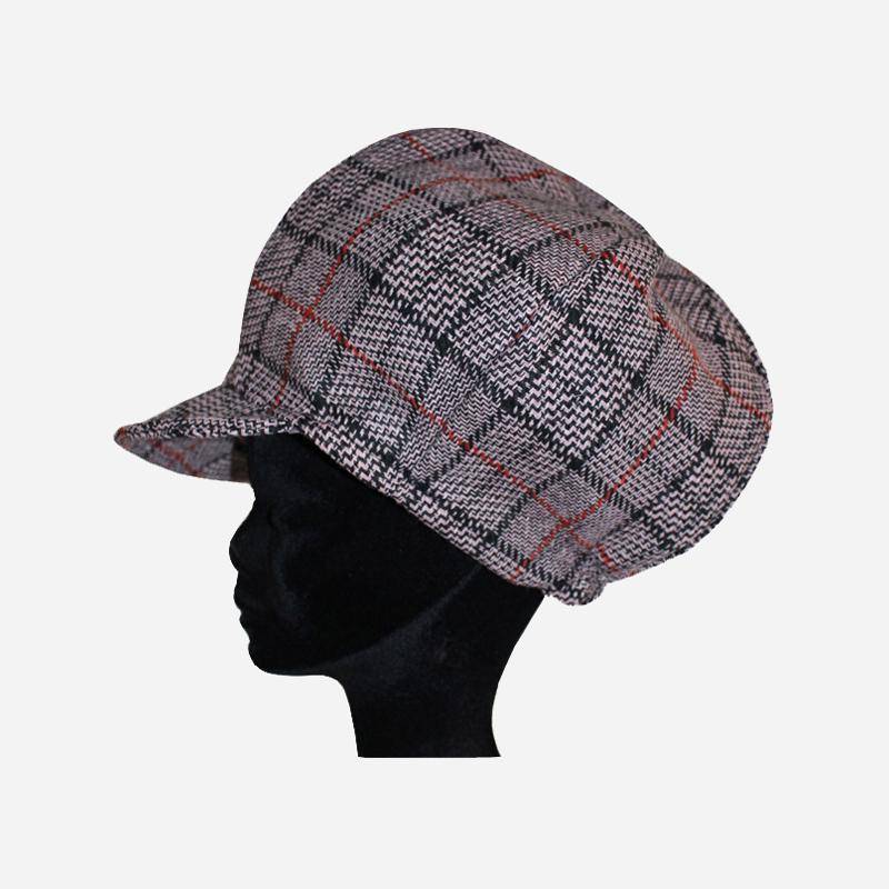 Rasta Wollmütze/Prince Of Wales Muster - Spezielle Dreadlocks von ArlekinCreation