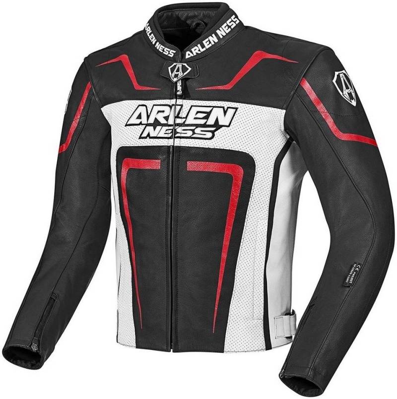 Arlen Ness Motorradjacke Motegi Motorrad Lederjacke von Arlen Ness