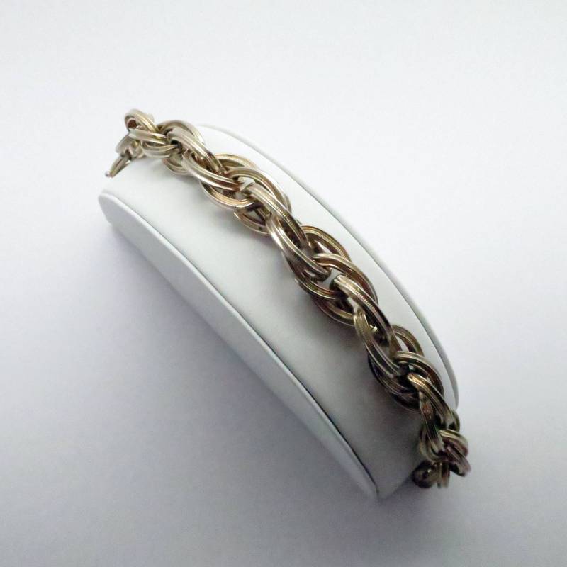 Vintage Napier Gliederarmband, 20 cm Lang X 1/2 Breit von ArlieJewelryEtc