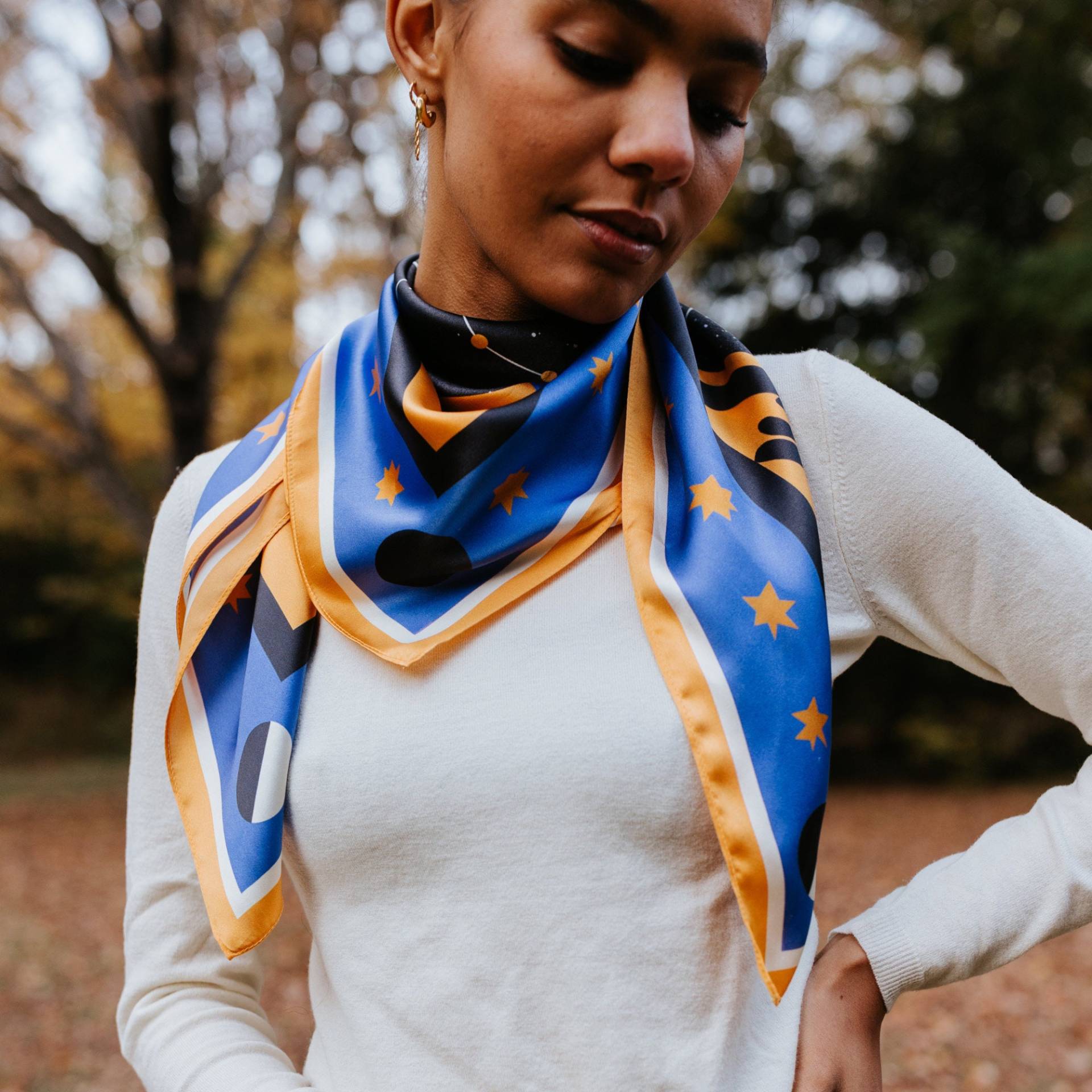 sternbilder Seidentuch | Large von ArloGoods