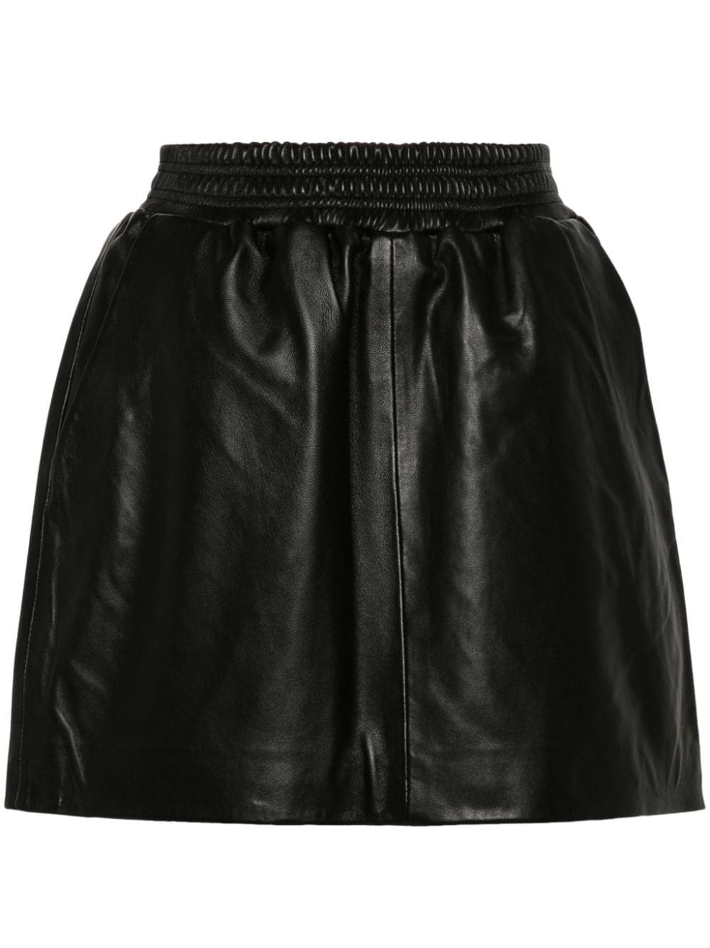 Arma Mare leather skirt - Schwarz von Arma