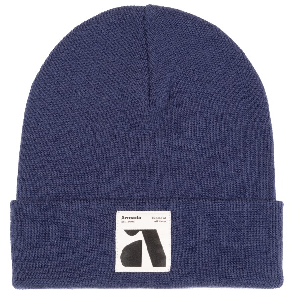 Armada - Staple Beanie Patch - Mütze Gr One Size blau von Armada