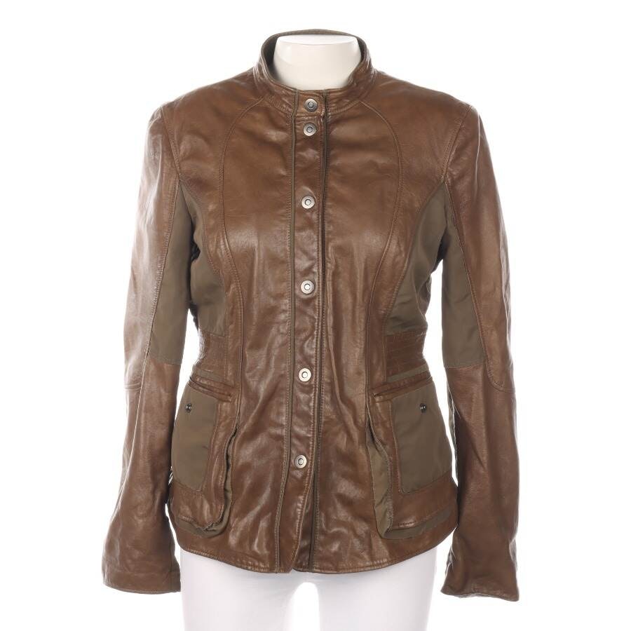 Armani Collezioni Lederjacke 42 Cognac von Armani Collezioni