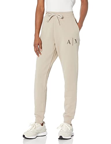 Armani Exchange Damen Hose mit verziertem Logo und Kordelzug Trainingshose, Geräuschpegel, M von Armani Exchange