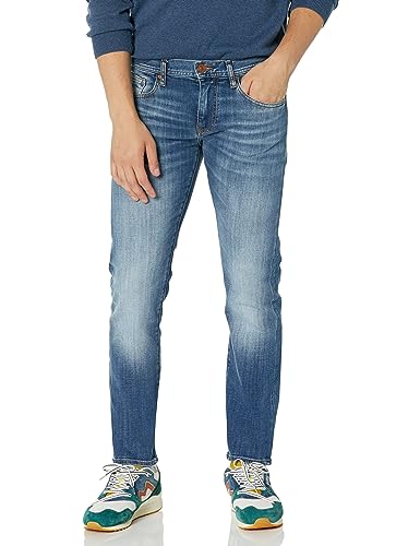 A|X ARMANI EXCHANGE Herren Armani Exchange J13 Slim Fit Comfort Cotton Stretch Jeans, Indigo, Denim, 47 von Emporio Armani