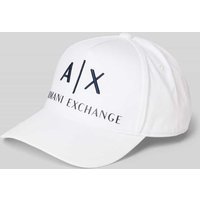 ARMANI EXCHANGE Basecap mit Label-Detail in Weiss, Größe 1 von Armani Exchange