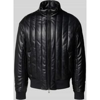 ARMANI EXCHANGE Blouson in Leder-Optik mit Zweiwege-Reißverschluss in Black, Größe XL ARMANI EXCHANGE Blouson in Leder-Optik mit Zweiwege-Reißverschluss in Black, Größe XL von Armani Exchange
