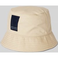 ARMANI EXCHANGE Bucket Hat mit Label-Badge in Sand, Größe L/XL von Armani Exchange