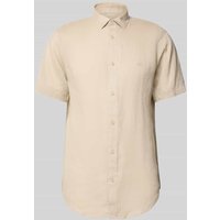 ARMANI EXCHANGE Freizeithemd mit Knopfleiste in Beige, Größe XXL von Armani Exchange