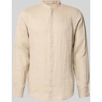 ARMANI EXCHANGE Freizeithemd mit verdeckter Knopfleiste in Beige, Größe XXL ARMANI EXCHANGE Freizeithemd mit verdeckter Knopfleiste in Beige, Größe XXL von Armani Exchange