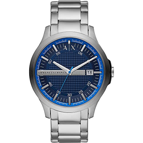 ARMANI EXCHANGE Herren Analog Quarz Uhr mit Edelstahl Armband AX2408 von Armani Exchange