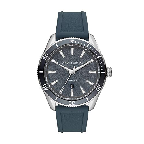 ARMANI EXCHANGE Herren Analog Quarz Uhr mit Silikon Armband AX1835 von Armani Exchange