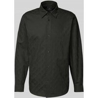 ARMANI EXCHANGE Regular Fit Business-Hemd mit Kentkragen Modell 'CAMICIA' in Oliv, Größe XXL von Armani Exchange