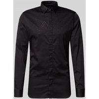 ARMANI EXCHANGE Regular Fit Freizeit-Hemd mit Knopfleiste Modell 'CAMICIA' in Black, Größe XXL ARMANI EXCHANGE Regular Fit Freizeit-Hemd mit Knopfleiste Modell 'CAMICIA' in Black, Größe XXL von Armani Exchange