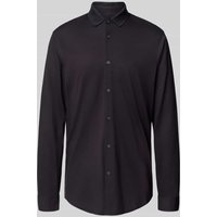ARMANI EXCHANGE Regular Fit Freizeithemd mit Polokragen in Marine, Größe XXL von Armani Exchange