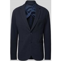 ARMANI EXCHANGE Regular Fit Sakko mit 2-Knopfleiste Modell 'GIACCA' in Marine, Größe 38 von Armani Exchange