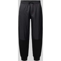 ARMANI EXCHANGE Relaxed Fit Sweatpants mit elastischem Bund Modell 'Felpa' in Black, Größe XXL von Armani Exchange