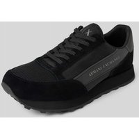 ARMANI EXCHANGE Sneaker mit Label-Print Modell 'ENGLISH' in Black, Größe 41 ARMANI EXCHANGE Sneaker mit Label-Print Modell 'ENGLISH' in Black, Größe 41 von Armani Exchange