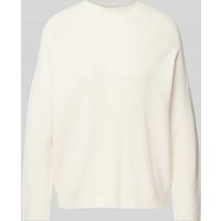 ARMANI EXCHANGE Strickpullover mit Rundhalsausschnitt in Offwhite, Größe S von Armani Exchange
