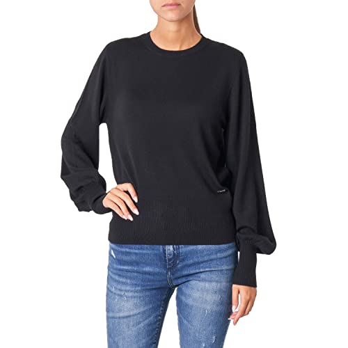 ARMANI EXCHANGE Strickwaren Langarm Wolle, Schwarz , L von Armani Exchange