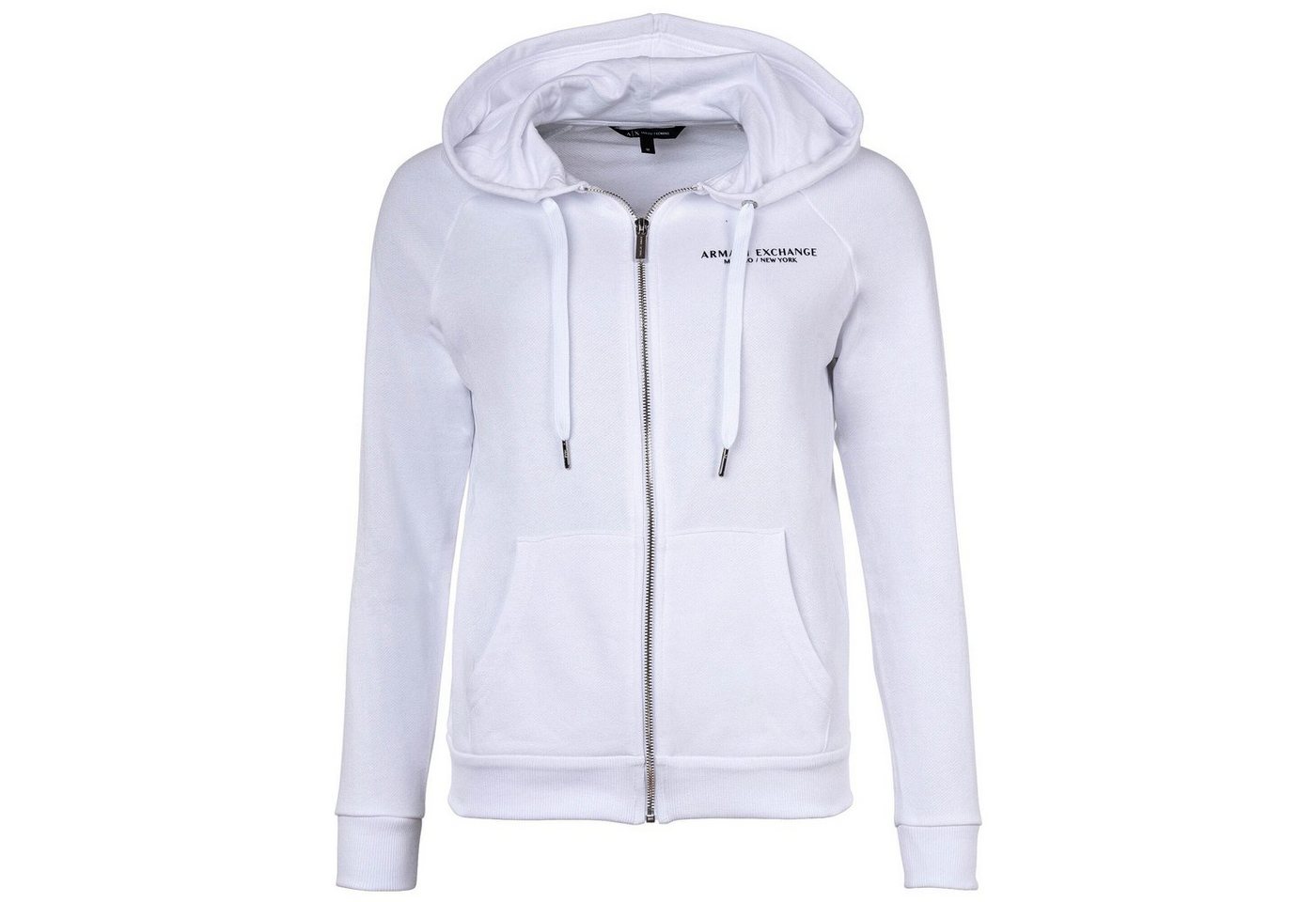 ARMANI EXCHANGE Sweater Damen Sweatjacke - Reißverschluss, Kapuze, Logo von ARMANI EXCHANGE