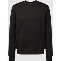 ARMANI EXCHANGE Sweatshirt mit Label-Print in Black, Größe M von Armani Exchange