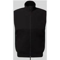 ARMANI EXCHANGE Sweatweste mit Zweiwege-Reißverschluss Modell 'FELPA' in Black, Größe S von Armani Exchange