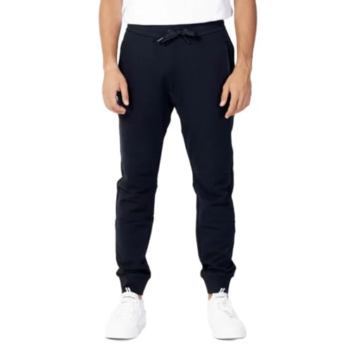 Armani Exchange Men's Drawstring Jogger with Zip Pockets Casual Pants, Navy, X-Groß von Armani Exchange