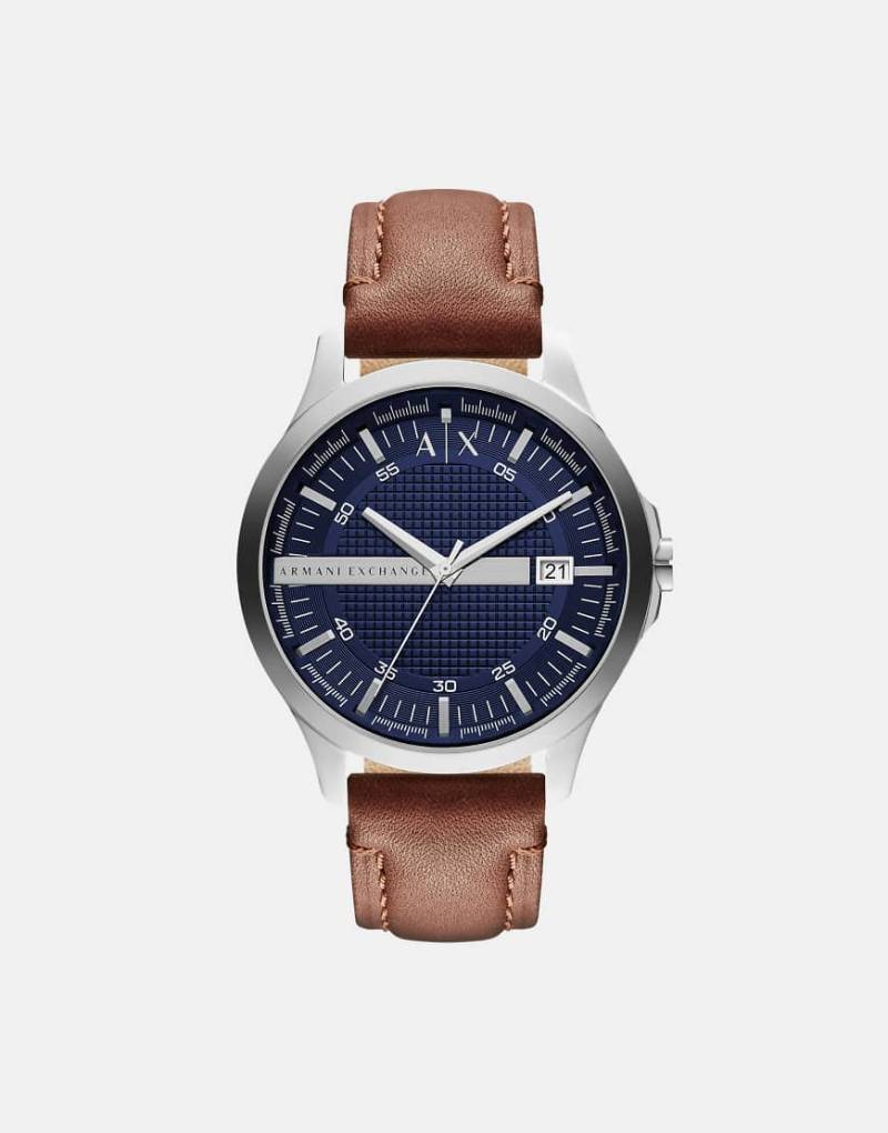 Armani Exchange - AX2133 - Uhr mit braunem Lederarmband von Armani Exchange