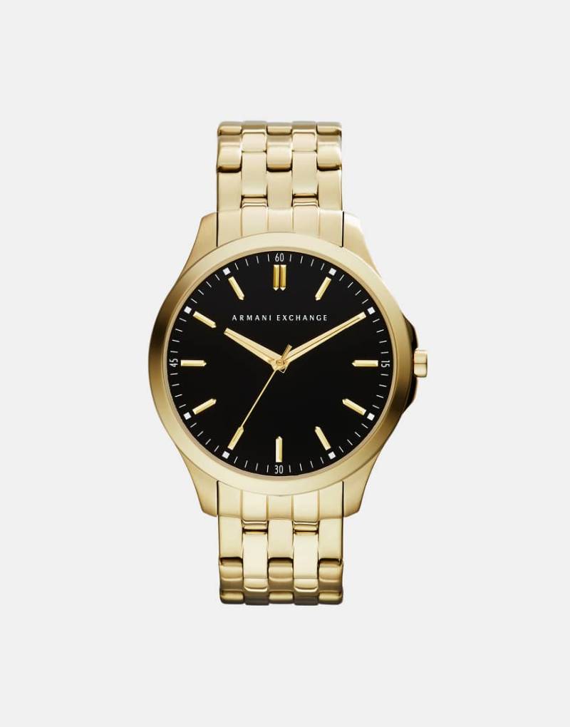 Armani Exchange - Armbanduhr aus Edelstahl in Gold-Goldfarben von Armani Exchange