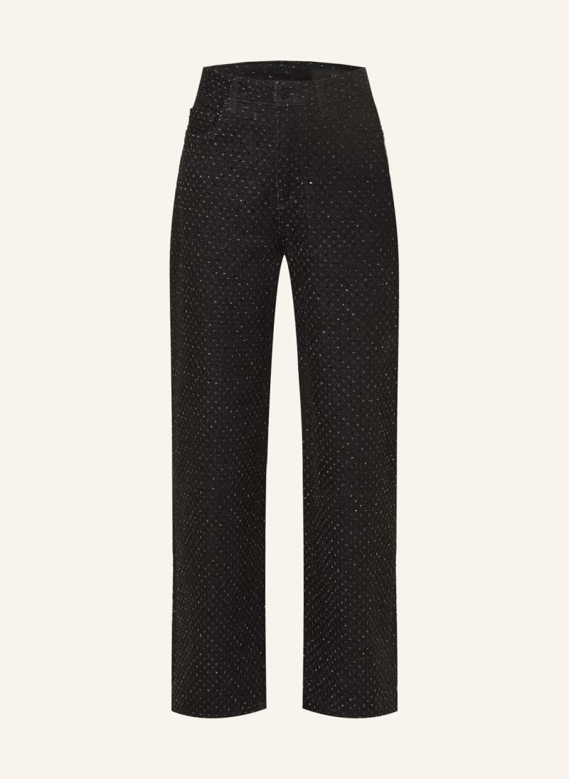 Armani Exchange Barrel Jeans Mit Schmucksteinen schwarz von Armani Exchange