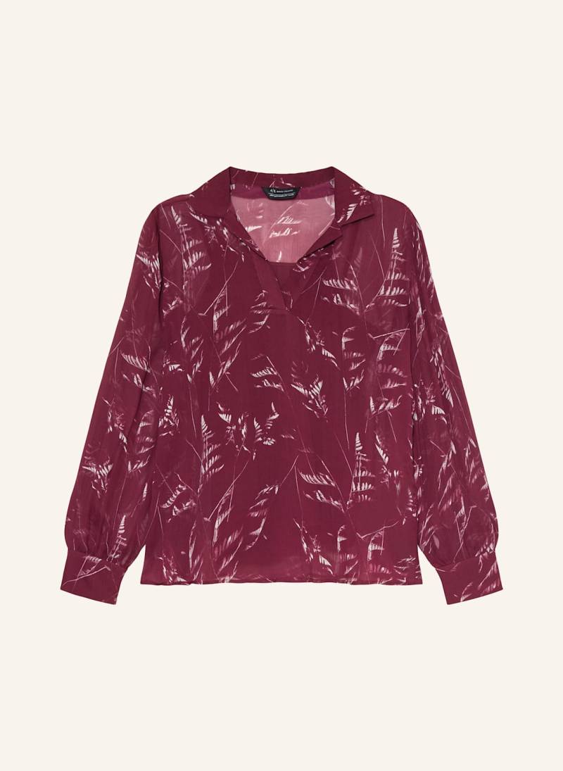 Armani Exchange Blusenshirt rot von Armani Exchange