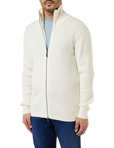 Armani Exchange Bright Up E6A Men's Long Sleeves, Turtle Neck, Casual FitCardigan SweaterWhiteMedium von Armani Exchange