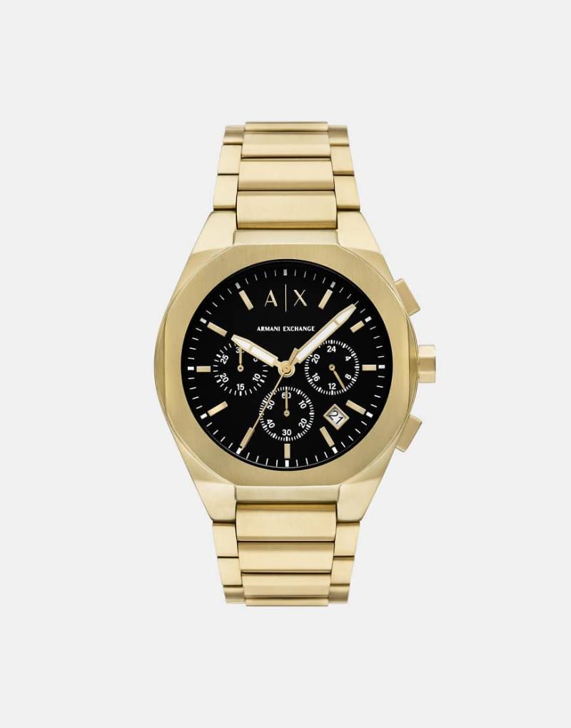 Armani Exchange - Chronograph aus Edelstahl in Gold-Goldfarben von Armani Exchange