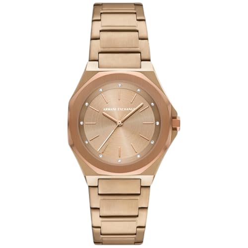 Armani Exchange Watch for Women, Quartz Movement and 36mm Case Size with Stainless Steel, Leather or Silicone Strap Armani Exchange Watch for Women, Quartz Movement and 36mm Case Size with Stainless Steel, Leather or Silicone Strap von Armani Exchange