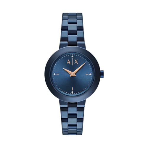 Armani Exchange Watch for Women, Quartz Movement and 36mm Case Size with Stainless Steel, Leather or Silicone Strap Armani Exchange Watch for Women, Quartz Movement and 36mm Case Size with Stainless Steel, Leather or Silicone Strap von Armani Exchange