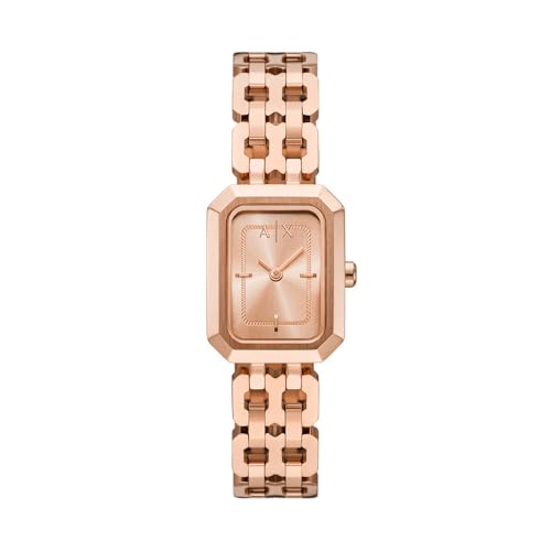 Armani Exchange Damen Analog Quarz Uhr mit Edelstahl Armband AX5814 Armani Exchange Damen Analog Quarz Uhr mit Edelstahl Armband AX5814 von Armani Exchange