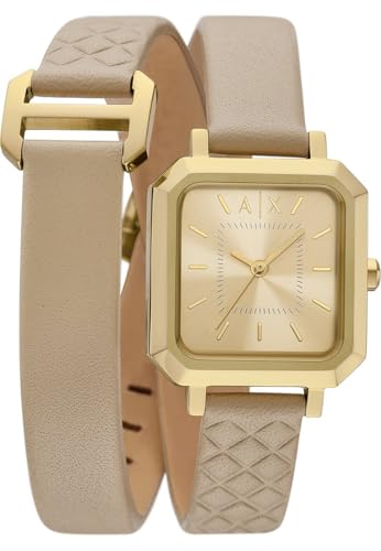Armani Exchange Watch for Women, Quartz Movement and 40mm Case Size with Stainless Steel, Leather or Silicone Strap Armani Exchange Watch for Women, Quartz Movement and 40mm Case Size with Stainless Steel, Leather or Silicone Strap von Armani Exchange