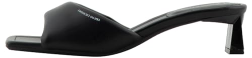 Armani Exchange Damen Dalia, Soft Band,Small Logo Heeled Sandal, Black, 40 EU Armani Exchange Damen Dalia, Soft Band,Small Logo Heeled Sandal, Black, 40 EU von Armani Exchange