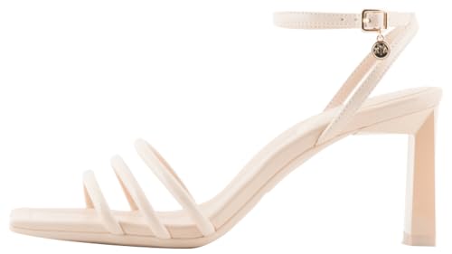 Armani Exchange Damen Dalia, Triple Band, Ankle Strap Heeled Sandal, Rose, 36 EU von Armani Exchange