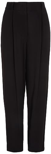 Armani Exchange Damen Limited Edition We Beat One Pleated Tapered Pants, Schwarz, S EU von Armani Exchange