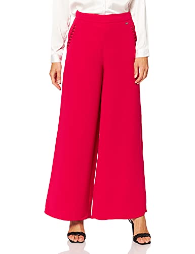 Armani Exchange Damen Pockets With Metallic Ring Embellishment Dress Pants, Rot, Einheitsgröße von Armani Exchange