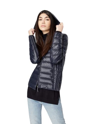 Armani Exchange Damen Real Down Everyday Jacke, Blau, M von Armani Exchange