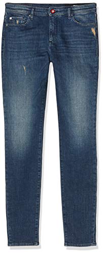 Armani Exchange Damen Super Mid Regular Skinny Jeans, Blau (Indigo Denim 1500), 27 von Armani Exchange