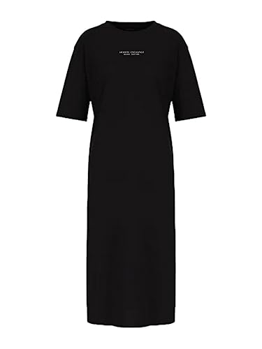 Armani Exchange Damen T Casual Dress, Black, XS von Armani Exchange