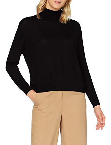 Armani Exchange Damen Turtle Neck Pullover Sweater, Schwarz, L Armani Exchange Damen Turtle Neck Pullover Sweater, Schwarz, L von Armani Exchange