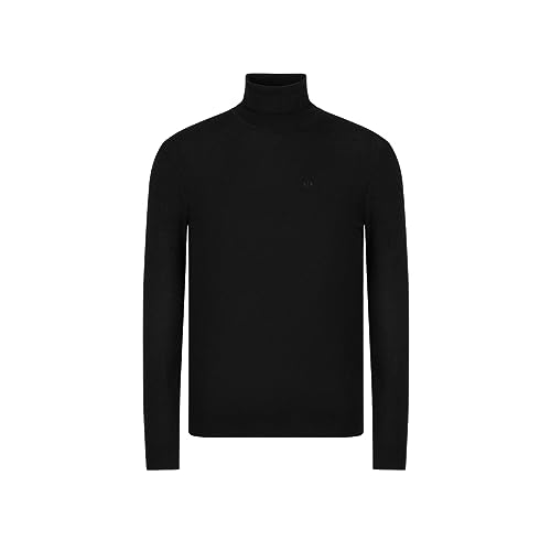 Armani Exchange Herren 8nzm3c Rollkragenpullover Modern, Schwarz, XS von Armani Exchange