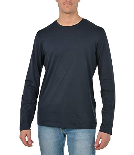 Armani Exchange Herren 8nzm77 Langarmshirt, Blau, M von Armani Exchange